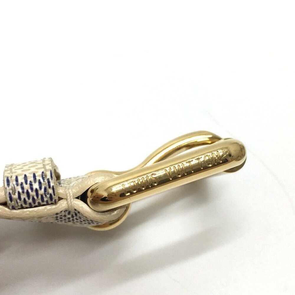 Authentic LOUIS VUITTON M9835 Ceinture Pochette solo Bag Waist Pouch Canvas Whit - Picture 13 of 16